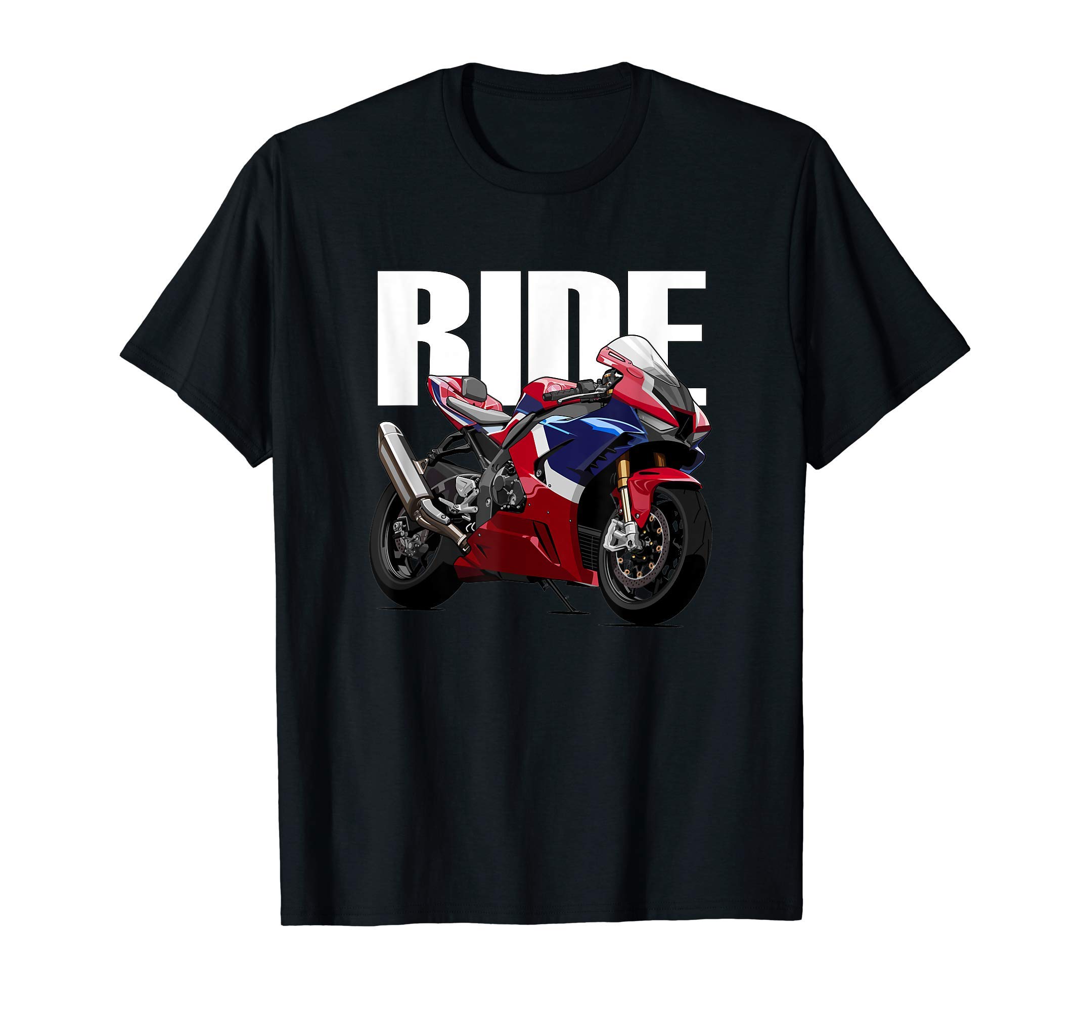2 Wheel Therapy Sportbike Motorbike Rally ClothingJust Ride Motorcycle Tee, SportBike Racer Motorbike Themed T-Shirt