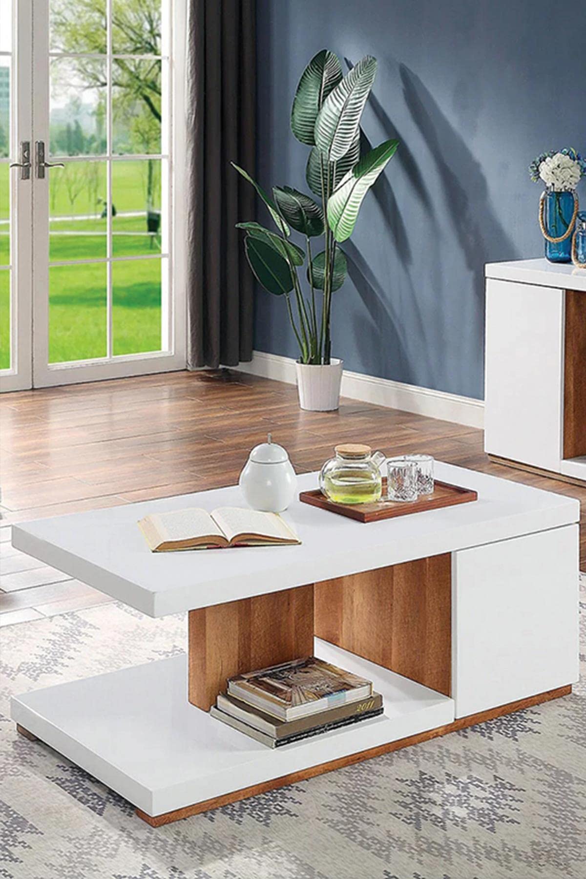 Mat Beyaz Yapışkanlı Folyo 75 CM X 10 MT