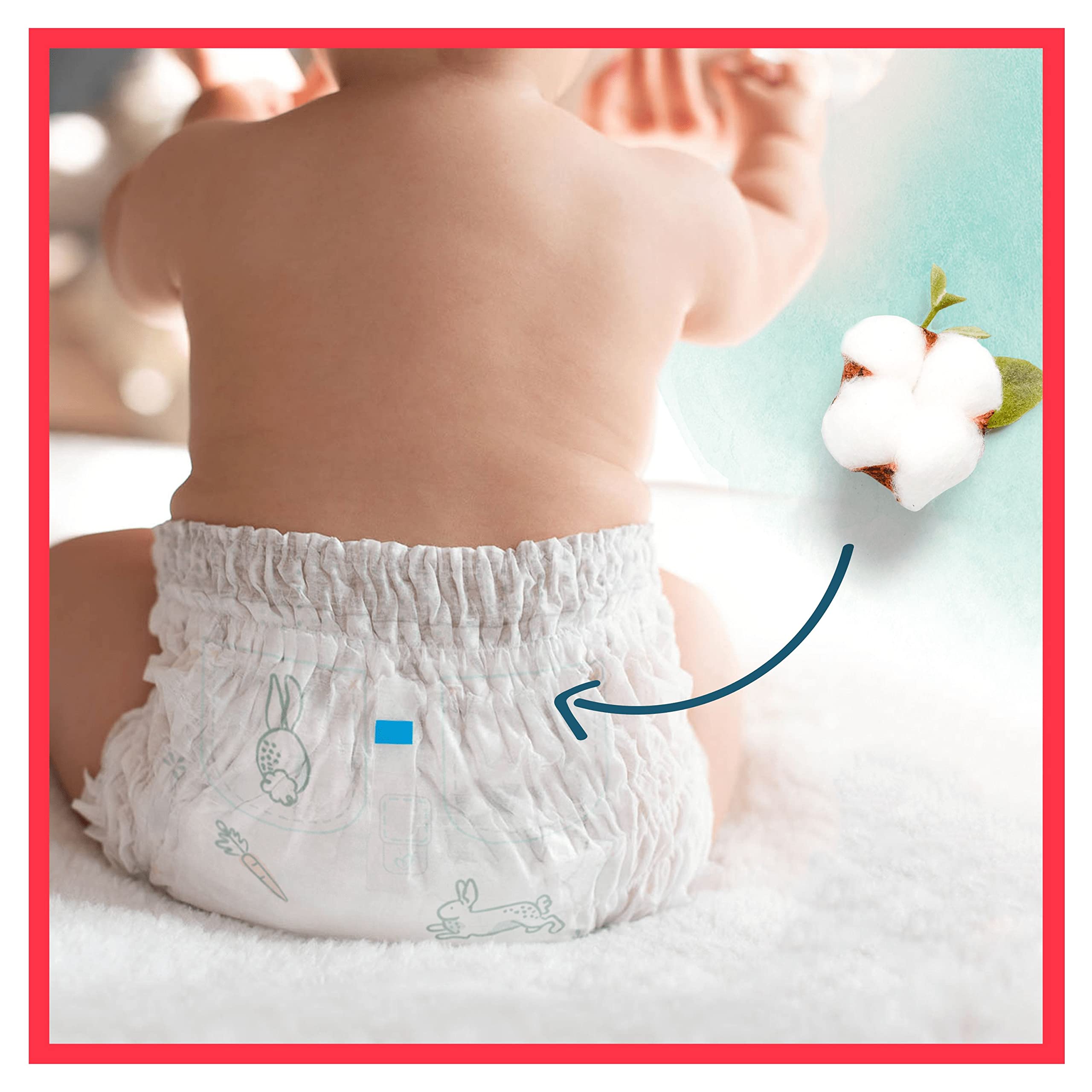 Pampers Couches-Culottes Taille 5 (12-17 kg), Harmonie, 80 Couches-Culottes Bébé, Multi Pack, 0% de compromis, 100% d'absorption, Ingrédients d'origine végétale, Hypoallergéniques