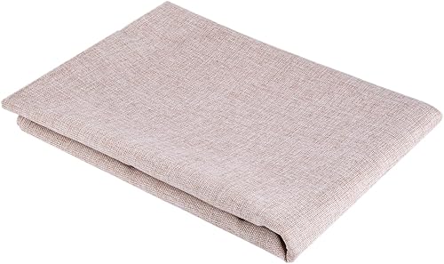 Miniatura 9 de STP GOODS Mantel rectangular de lino sintético, resistente al agua, para comedor, mantel de otoño, mantel plegable para mesa de comedor (color