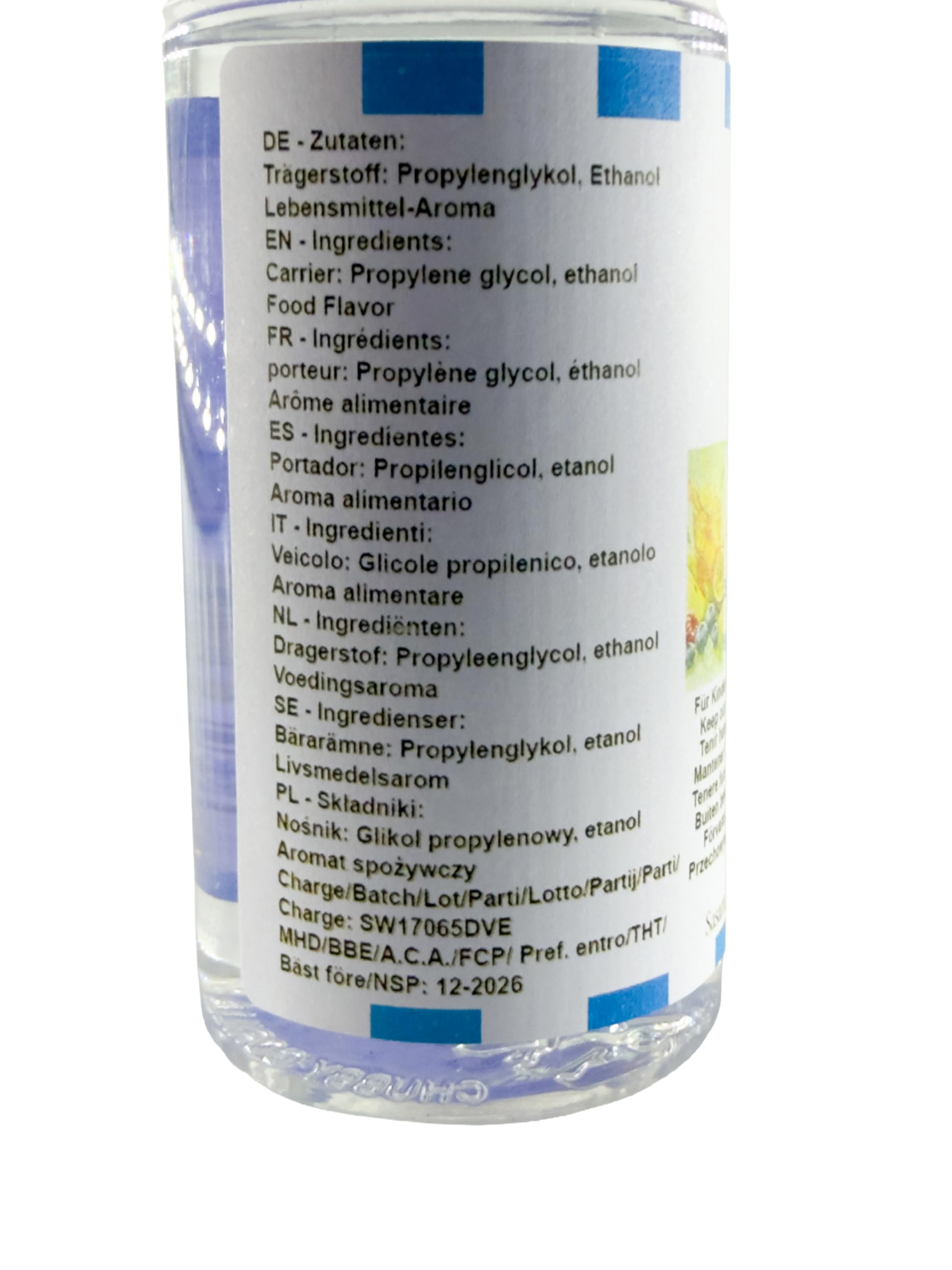 Teaquake – zielona herbata mix owocowy Ice aromat koncentrat – Wegański – Sasami – 100ml