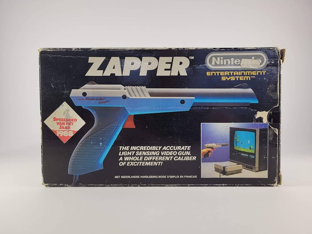 海外限定 '1985 NES Zapper Nintendo Nintendo Entertainment System NES Zapper 1985 NES-005