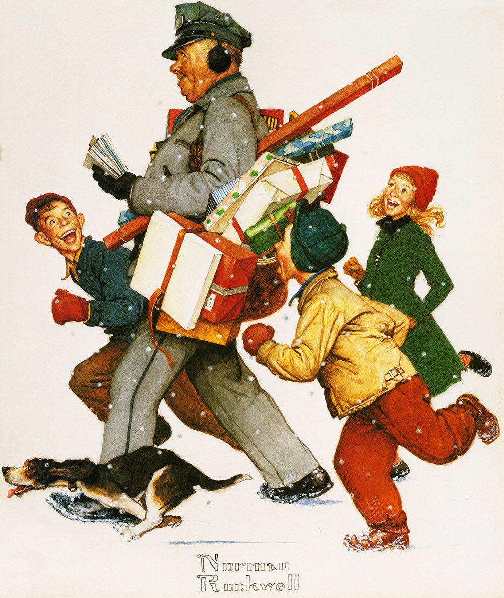 Norman Rockwell Pop-Up Advent Calendar