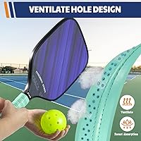 Vista 3 de JAYA 2 Pack Extra-Length Pickleball Paddle Grip Tape, Pickleball Overgrip Wrap, Replacement Grip Wrap for Pickleball Rackets - Easy Installation and