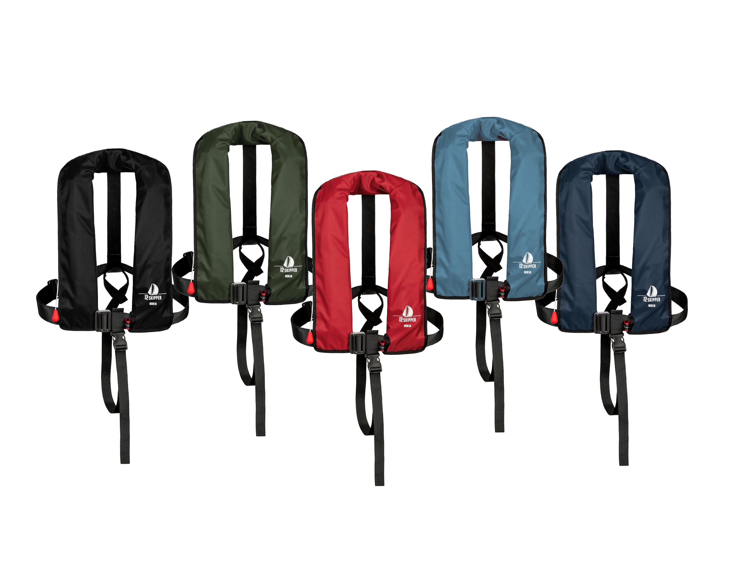 Gilet de Sauvetage Automatique ISO 165N avec Harnais
