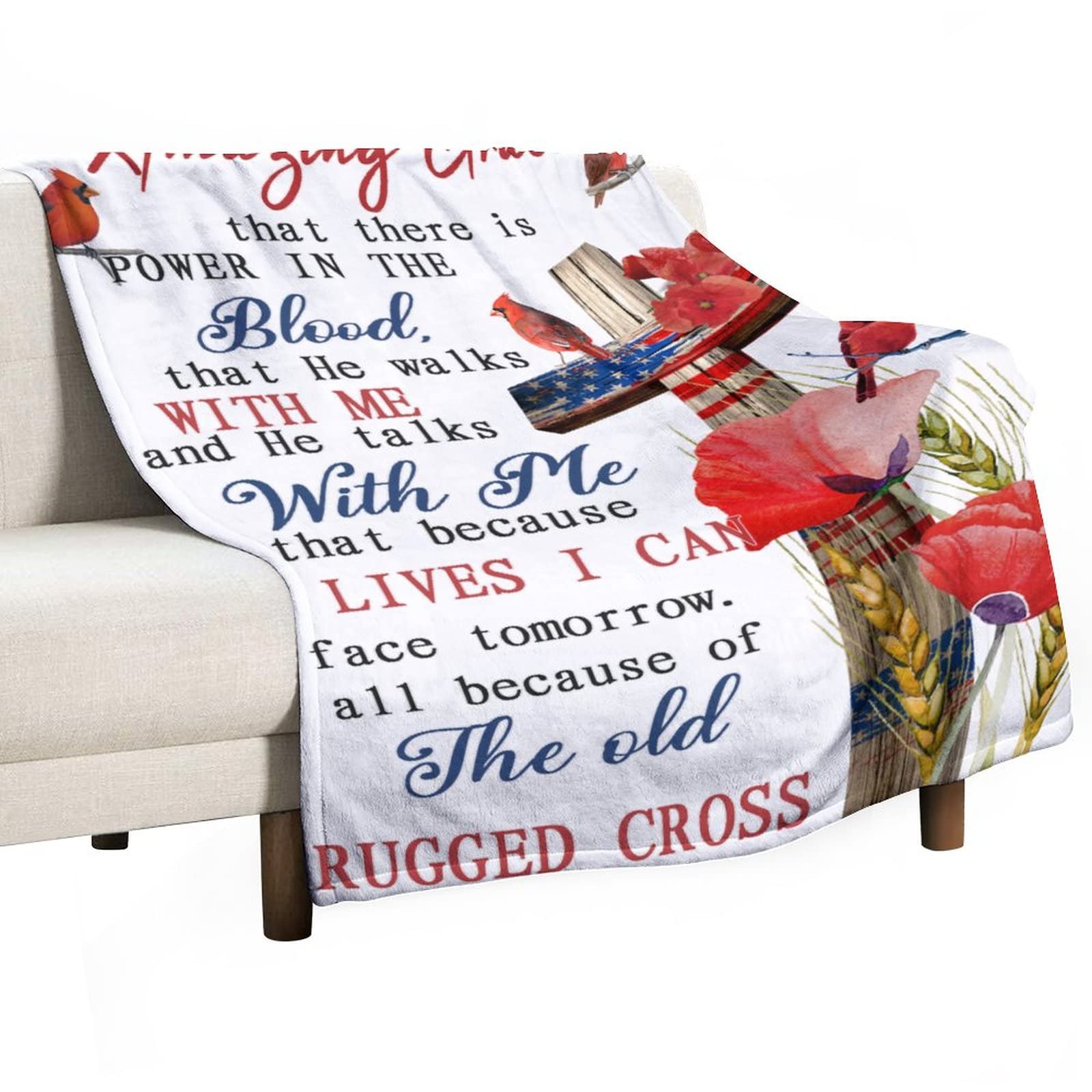 Couverture chaude en peluche pour soulager le deuil et le froid