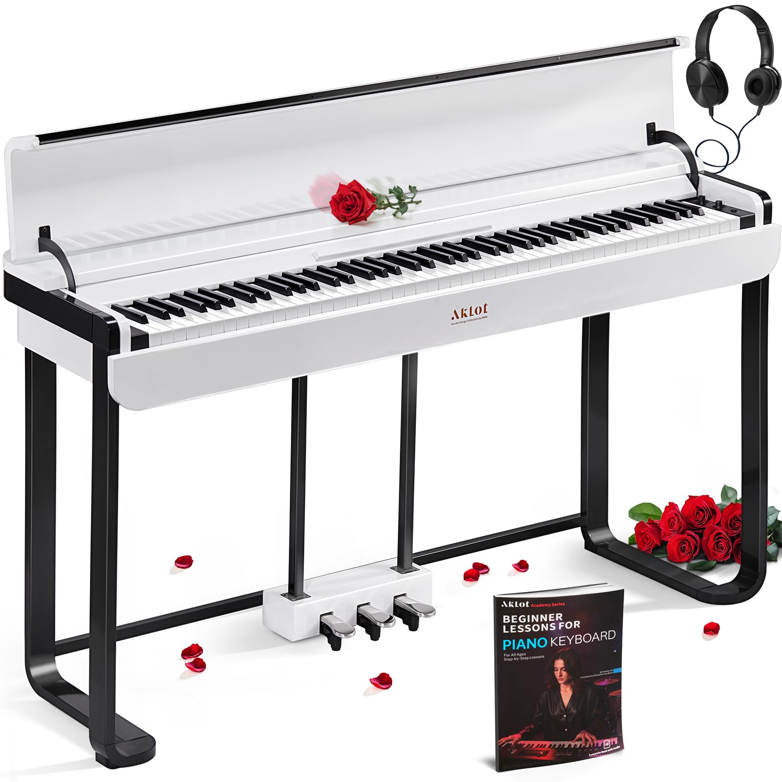 Amazon.com: AKLOT Modern Weighted Keyboard Piano: 88-Key Graded