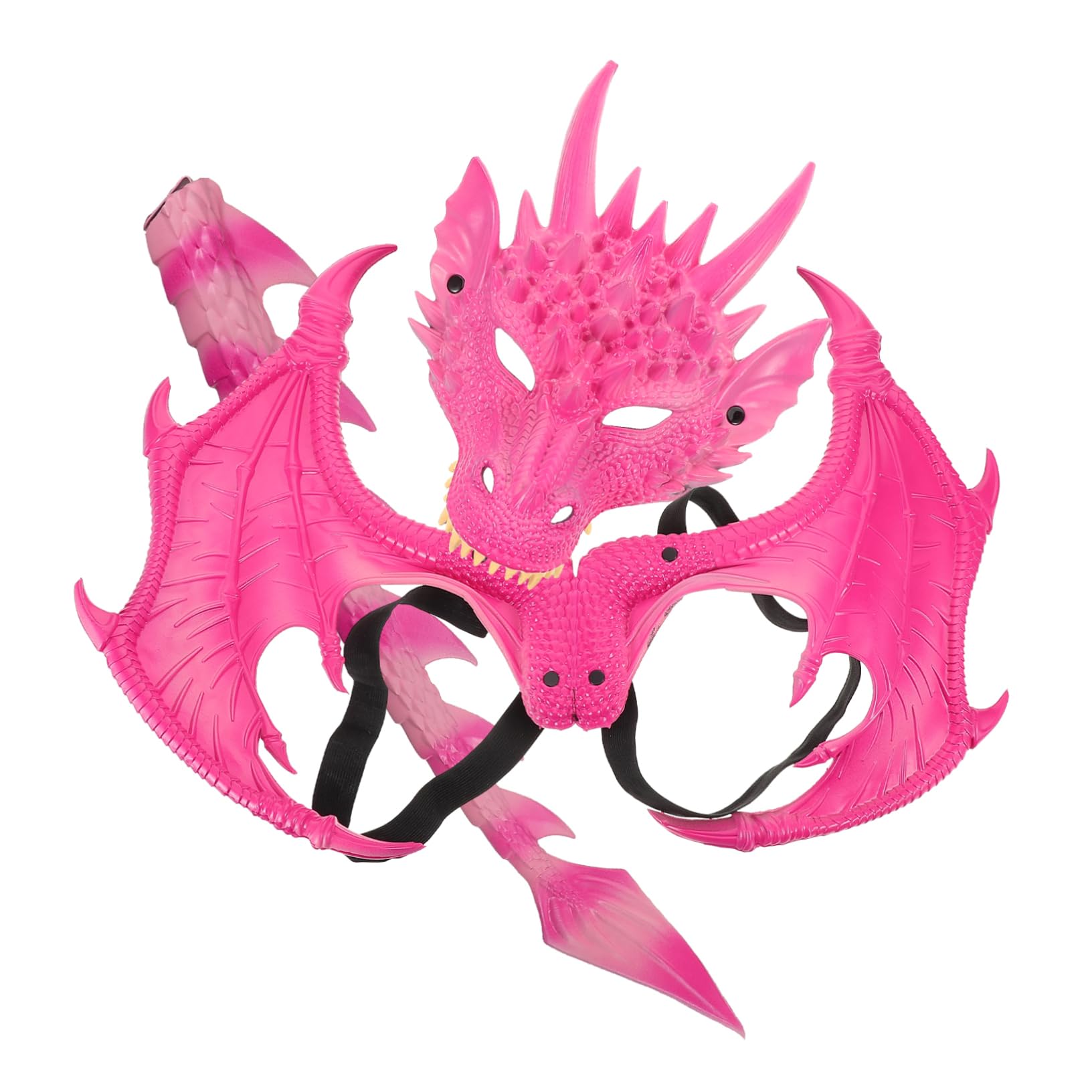 Mikikit 3 Pezzi Costume per Halloween con Resistente e Maschera per Giochi Ruolo e Feste