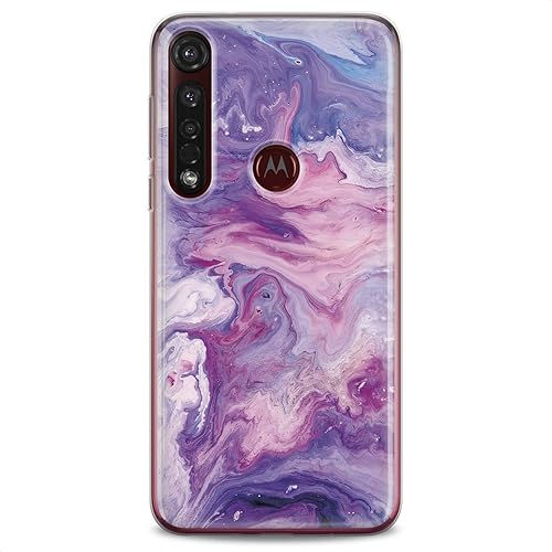 Miniatura 4 de Funda de TPU compatible con Motorola G9 G8 Plus G7 E20 P40 Z4 Edge 20 G22 Stylus Soft Pattern Woman Theme Pink Design Print Abstract Top Clear