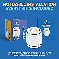 Vista 6 de AquaBliss HD Cartucho de repuesto para filtro de ducha de varias etapas para SF400 y SF500 - 48x Potencia de desintoxicación de alta resistencia.