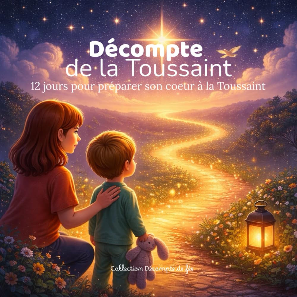 Décompte de la Toussaint: Une histoire douce et tendre pour attendre la fête de tous les saints (Décompte de Lumière)