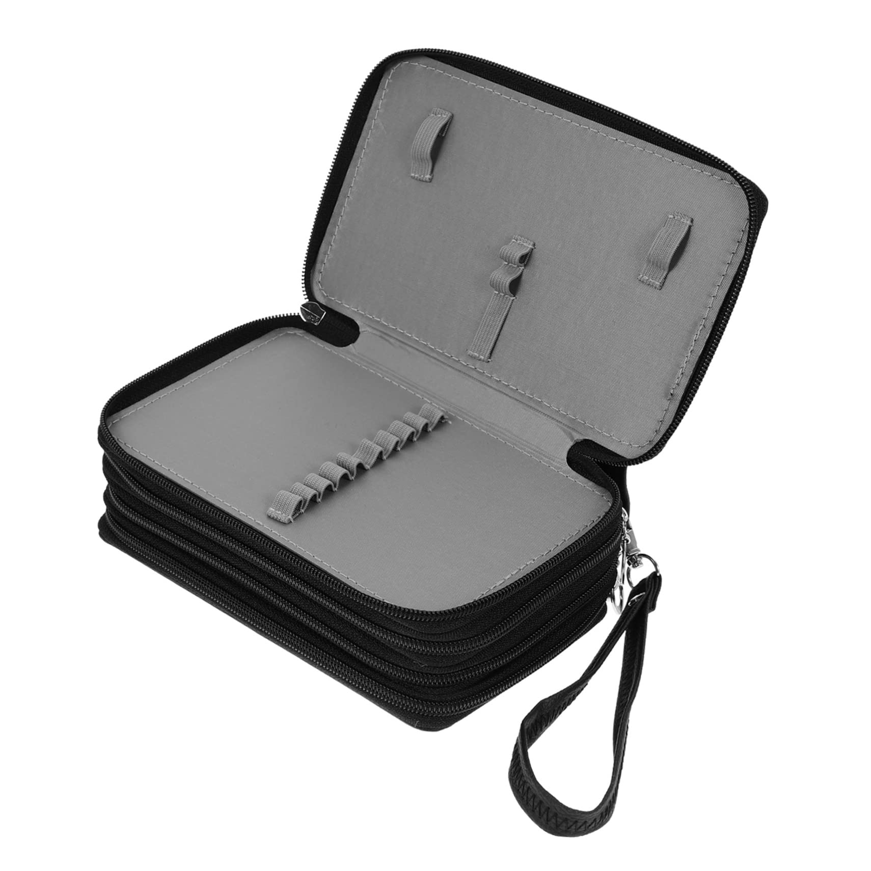 NUOBESTY Borsa Astuccio Capacità Organizer Per Cancelleria Strati Pu Per Scuola e Ufficio Per Matite e Acquerelli