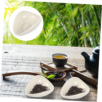 Ceramic Tea Scoop Set, 2 Pieces, Loose Leaf Tea Coffee Measuring Spoons