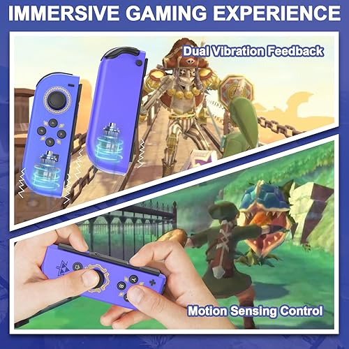 Miniatura 6 de AUGEX Switch Controllers, Upgraded Switch Controller for NS Game, LR Wireless Controller Compatible with Nintendo Switch, Switch Controller with