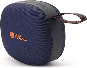 JUST CORSECA Seagle Wireless Speaker | 30W Power (2x15W) | Bluetooth 5.3 | 30 Hours Playtime | TWS Stereo | USB, TF, BT & FM Playback | Splash Proof | 2400mAh Battery (Blue)