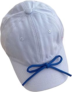 Moderna gorra de béisbol para niñas y niños, con lazo colorido, casual, para deportes, gimnasio, montaña, camping, actividades al aire libre, gorra de béisbol para mujer