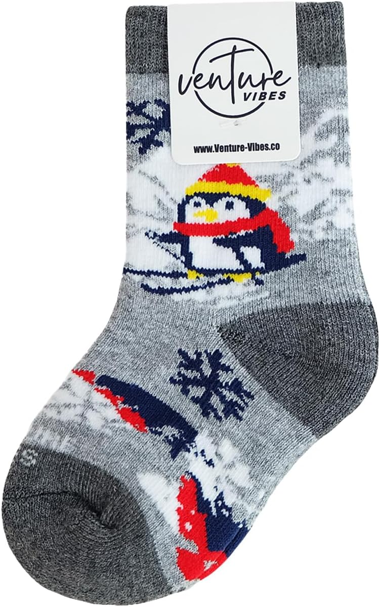 Premium Toddler Wool Socks – Perfect Fit, Warm, Soft, Durable (60% RWS Wool, OEKO-TEX 100, Eco-Friendly)