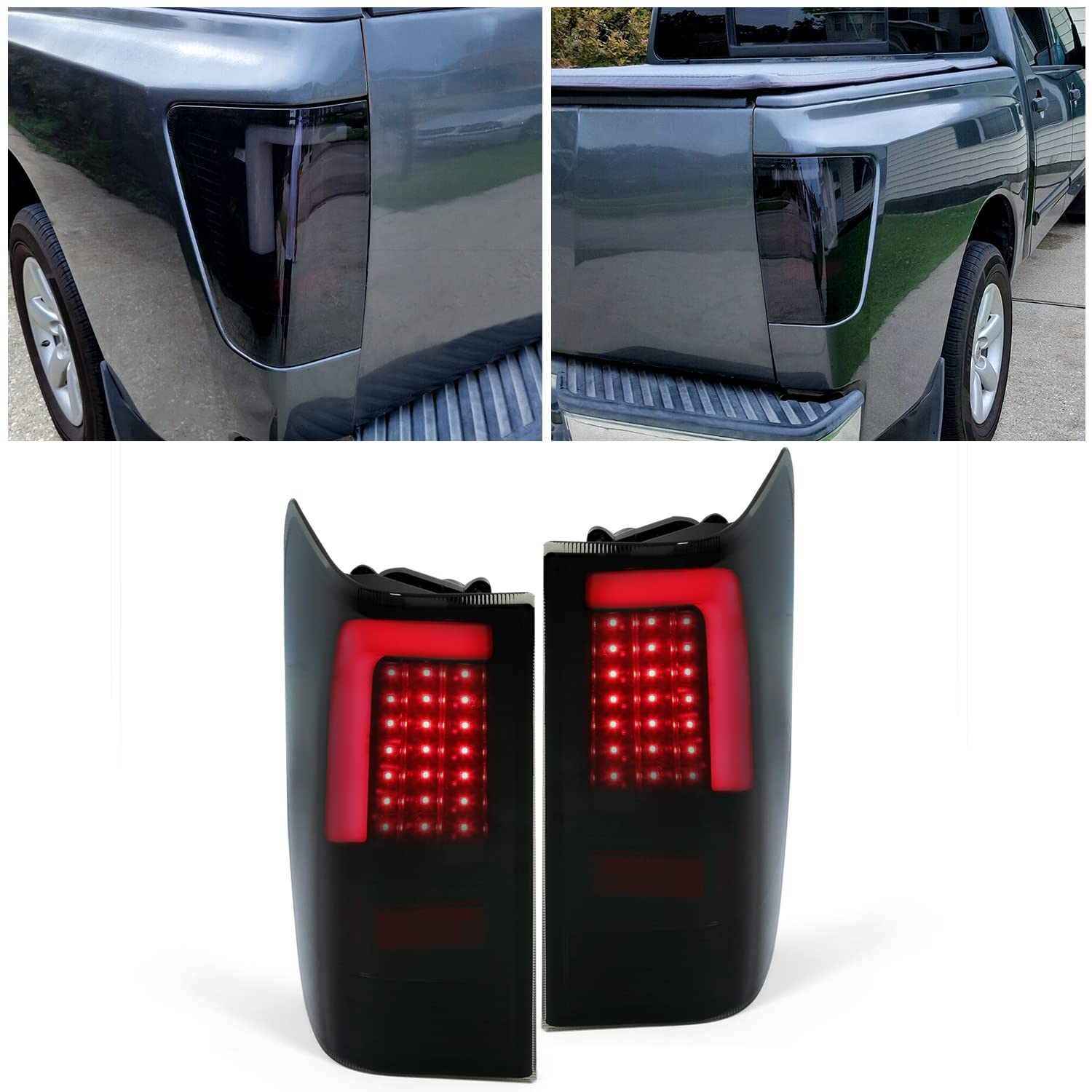 Tail Light Titan Con Bombillas Luz Trasera Derecha Para Nissan