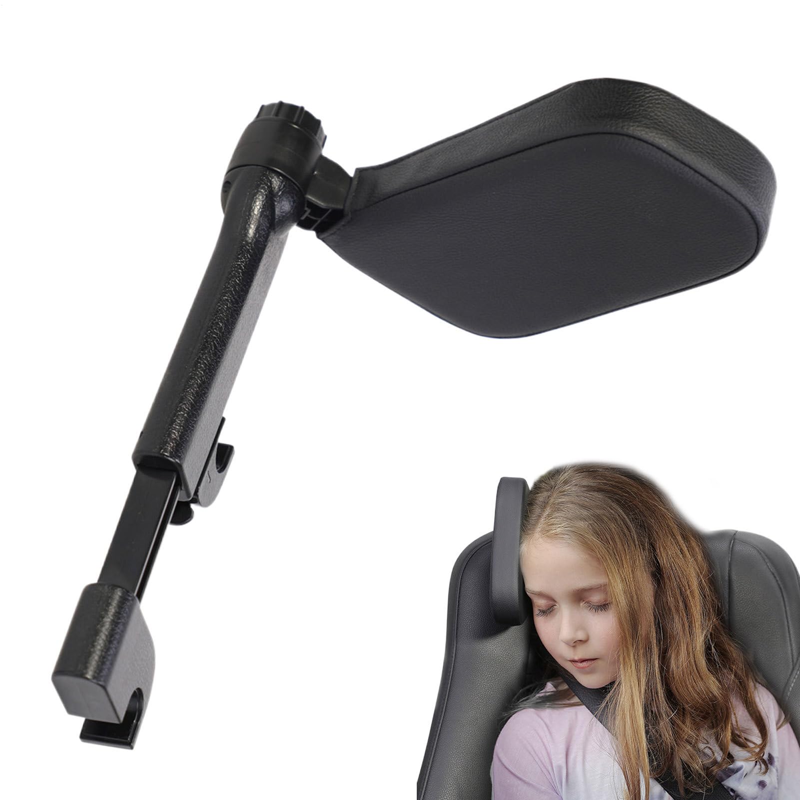 Oreiller de Cou Voiture Ajustable Respirant Portable Automobile
