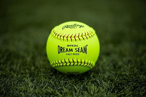 Miniatura 9 de Rawlings  Softball oficial DREAM SEAM Fastpitch  12" USA NFHS  C12RYLAH