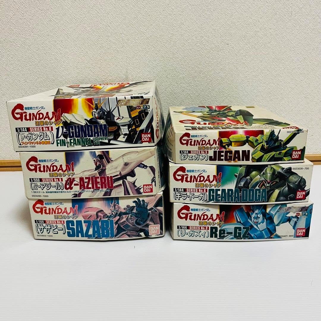 未組み立て 6体セットHGUC 機動戦士Zガンダムシリーズ 6体セット 未