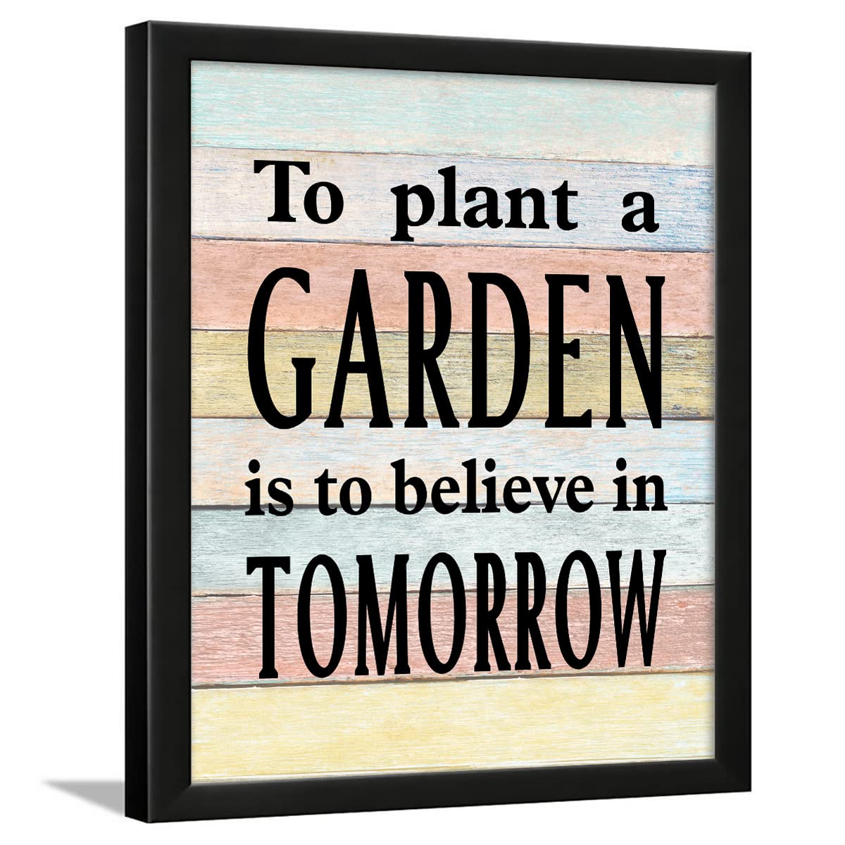 Chaka Chaundh - Gardening Quotes Wall Décor - Garden Quotes Wall Frames - Plants Quotes Frames - Plants Quotes Wall Décor - (13.6 X 10.6 Inches) (To Plant a garden - Vintage)-image-31