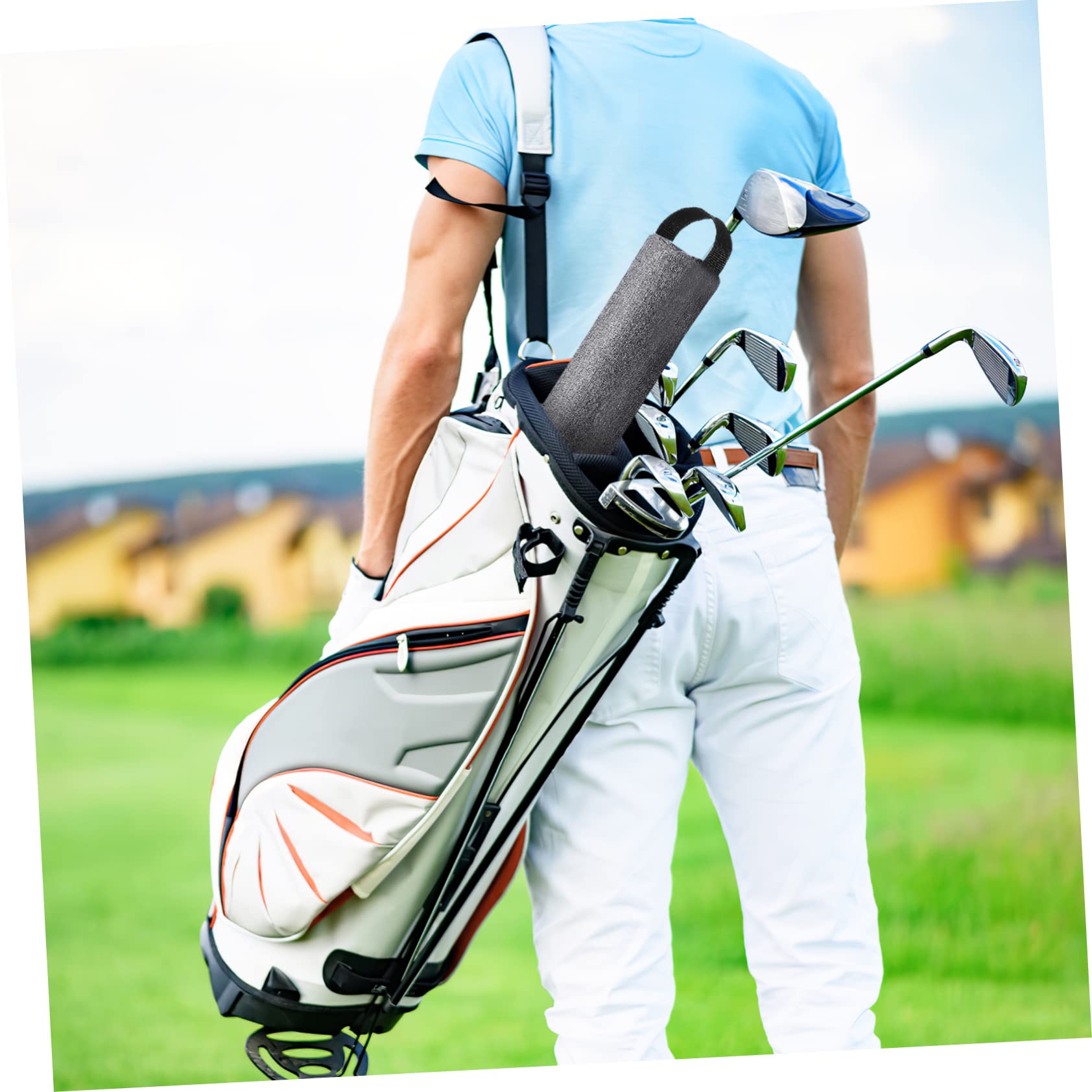 Kisangel Borsa Termica da Golf Grande capacità in Oxford 2 Pezzi | Outdoor Sports e Picnic, Facile da Aprire e Chiudere, Contiene Fino a Sette Lattine, Oktoberfest Party