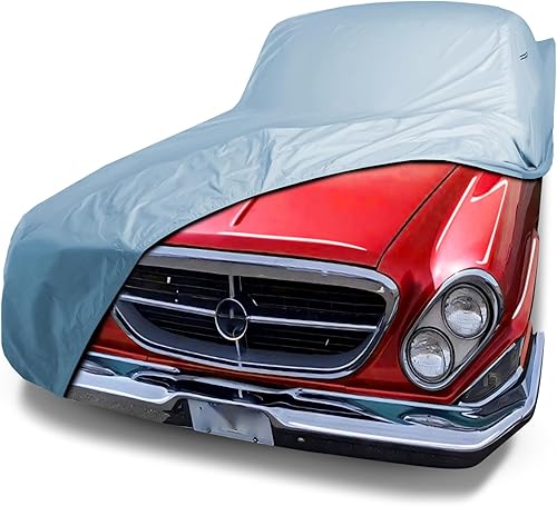 Miniatura 83 de iCarCover Funda prémium para automóvil Chrysler New Yorker 1965-1968, resistente, impermeable, para todo tipo de clima, ajuste personalizado