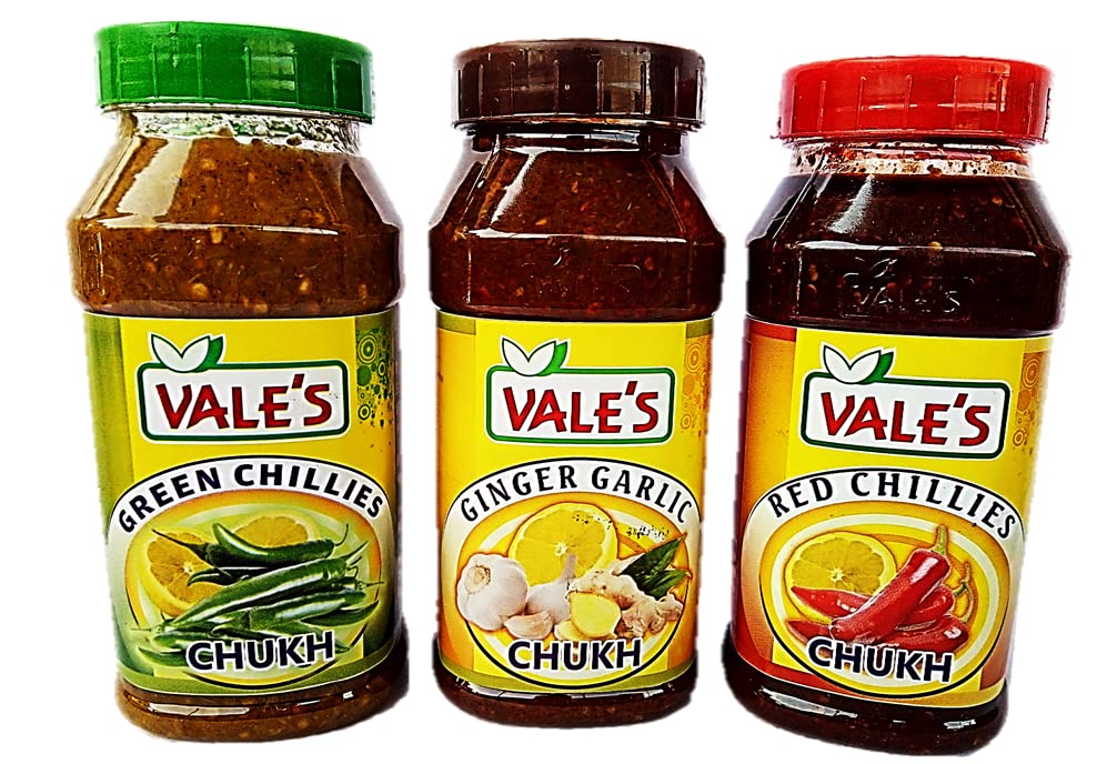 Chamba Heritage - Chilli Chukh - Chutney - Tri Pack RED - GREEN & GINGER GARLIC - 450*3 (1350Gms) of Traditionally Made in Chamba from (VALES Since 1987) Authentic Recipe of Chamba - Origin of Chamba - Pickle (B09MDMLT2F) Amazon Price History, Amazon Price Tracker