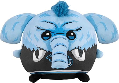 Bleacher Creatures Sleep Squad Utah Mammoth Tusky 12" Mascot Kiri Cloud Plushie - Official NHL Plush