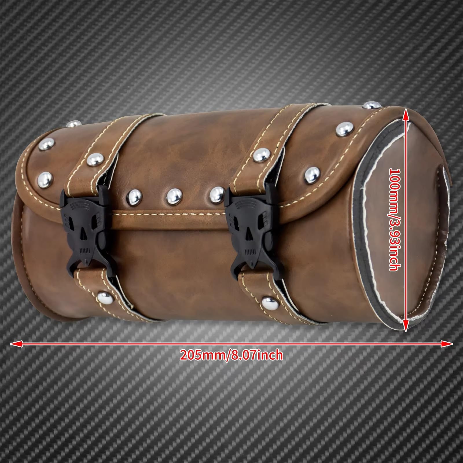 Compatibile Con Bobber Per Cruiser 1 Pz Borse Sella Moto Borsa Attrezzi Laterali Borsa Bagagli Parti In PU Accessori Di Ricambio Sacche Moto