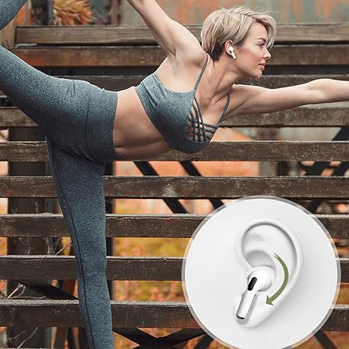 Miniatura 6 de 6 pares de HOMICO para AirPods 3 almohadillas de silicona para los oídos, fundas antideslizantes para auriculares, accesorios compatibles con