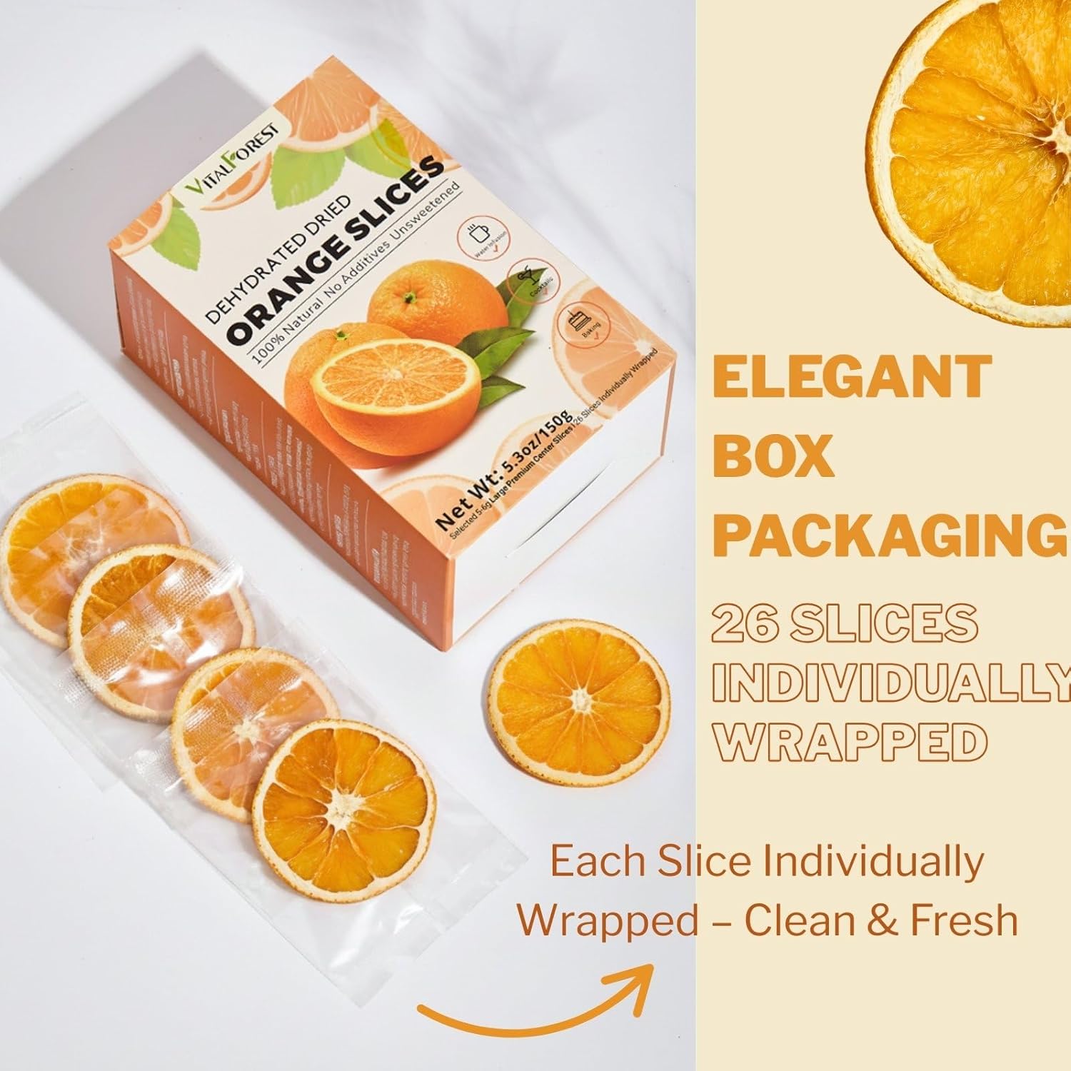 Best Food & Supplements -​ Dried Orange Slices for Cocktails Review