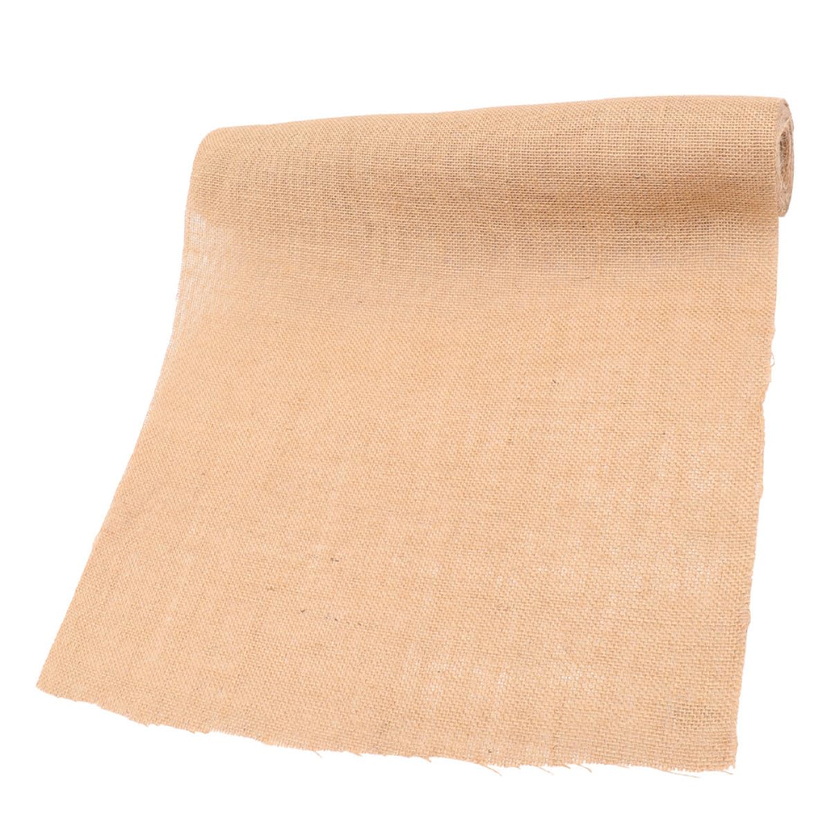 Luxshiny Jute Stoffrolle 30cm X 10m Baumschutz mit Pflanzenschutzfunktion für Baumstämme und Winterfrostschutz im Garten