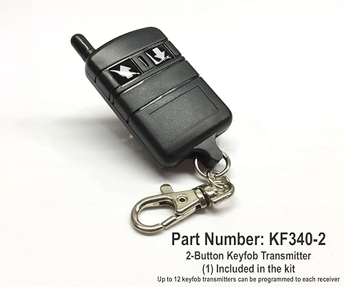 Miniatura 3 de Control remoto de radiofrecuencia de 120 VAC, prendido-apagado o control de inversión de motor de corriente alterna