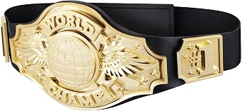 Championship Belt for Kids & Adult - Wrestling Boxing Belt Champion Costume Perfect for Parties Role-Play