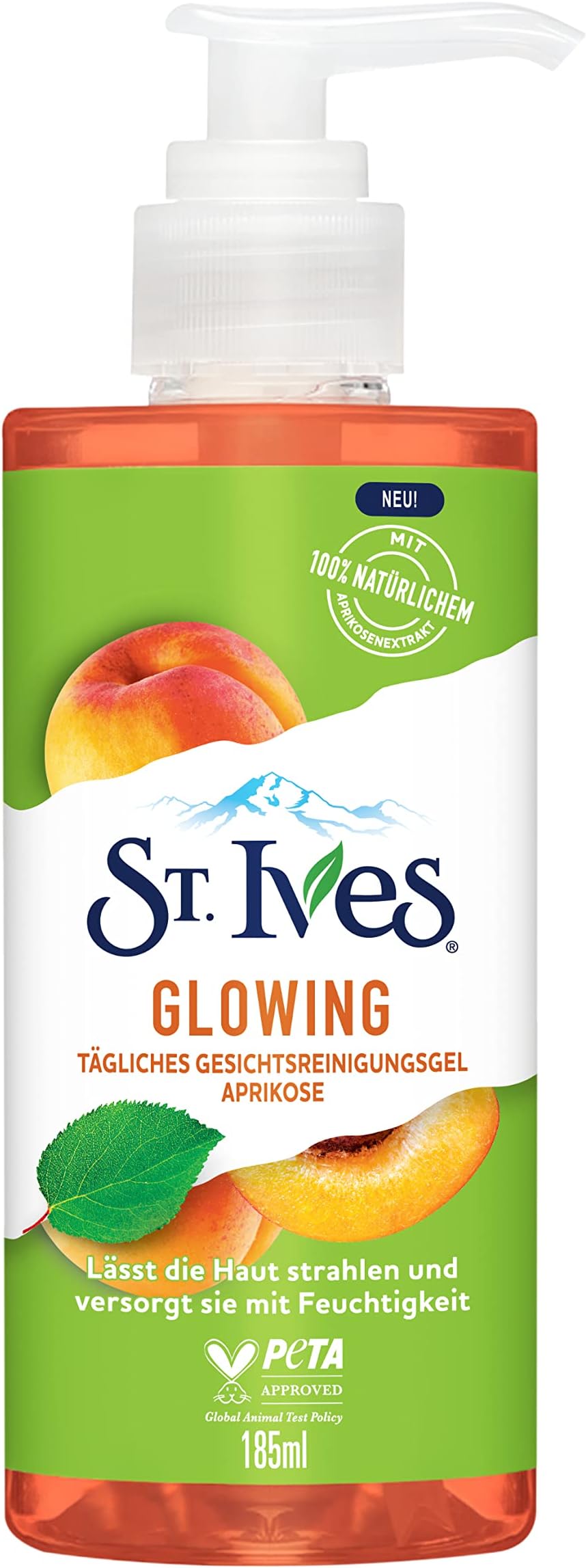 Glowing Apricot Face Cleanser (200ml)