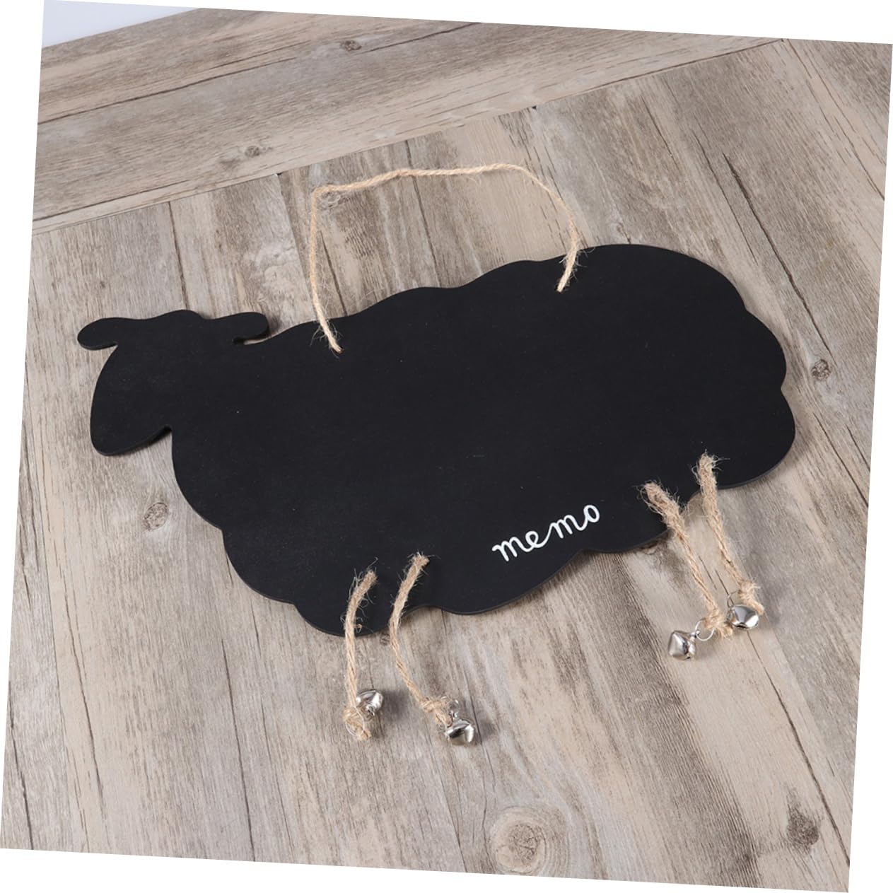 Tableau Noir Suspendu Double Face Forme Mouton - Bois Vintage - Pour Décoration Cuisine Ou Mariage