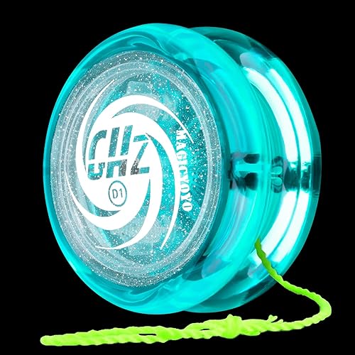 MAGICYOYO Toys Looping Yoyo, Yoyo para principiantes D1 Responsive con cuerdas, cuerpo de plástico, ideal para trucos de cuerda para jugadores