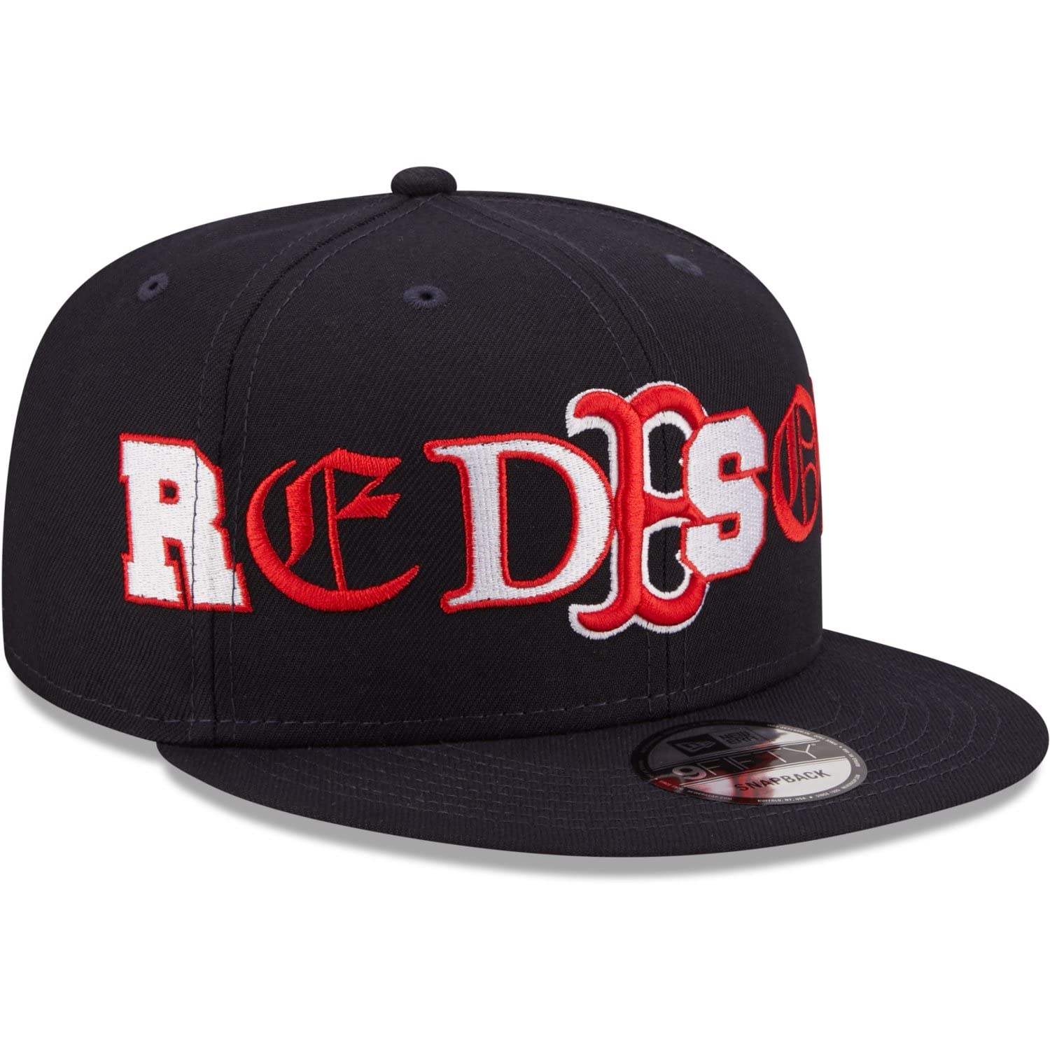 New Era 9Fifty Snapback Cap Typography Boston Red Sox
