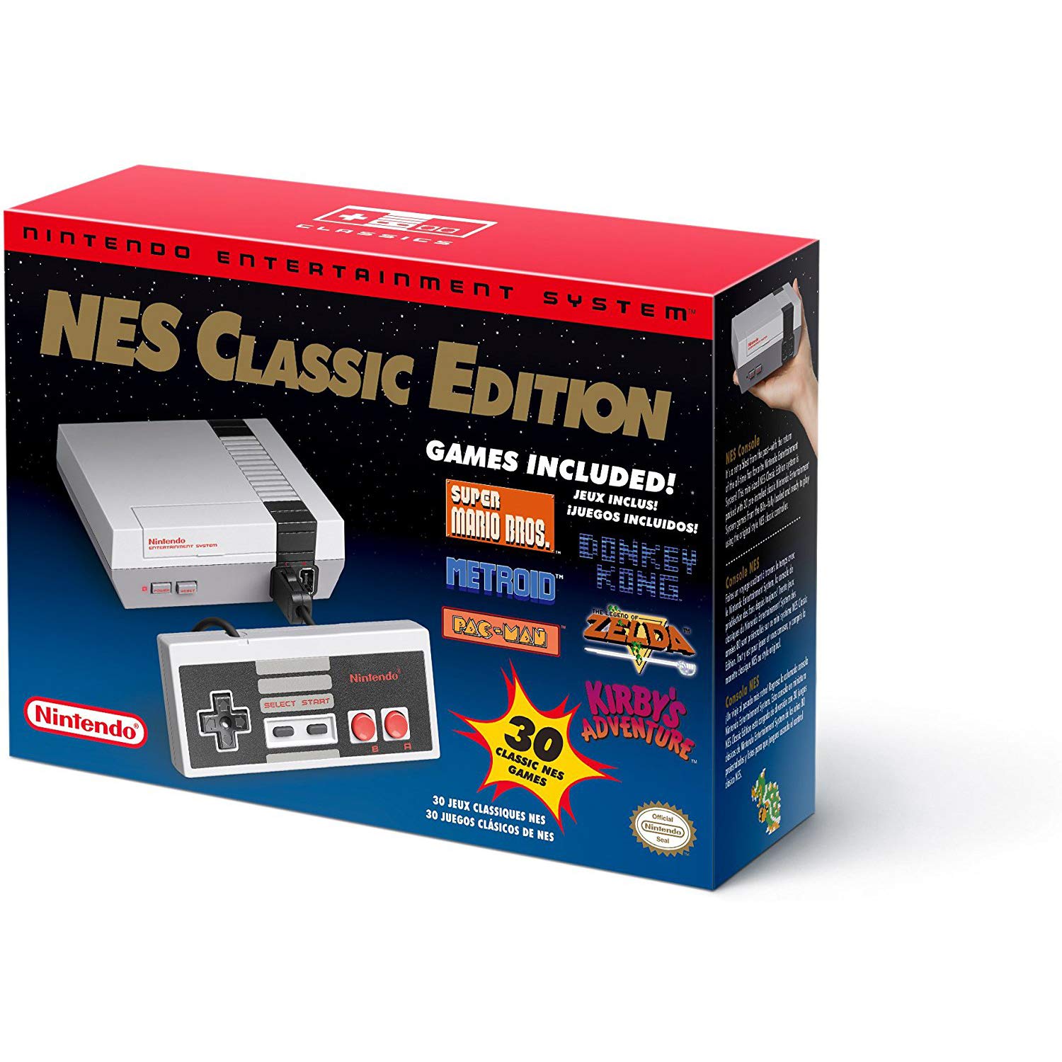ほぼ新品 Nintendo NES ミニ ファミコン ヨーロッパ版 本体 ほぼ新品 Nintendo NES ミニ ファミコン ヨーロッパ版 本体