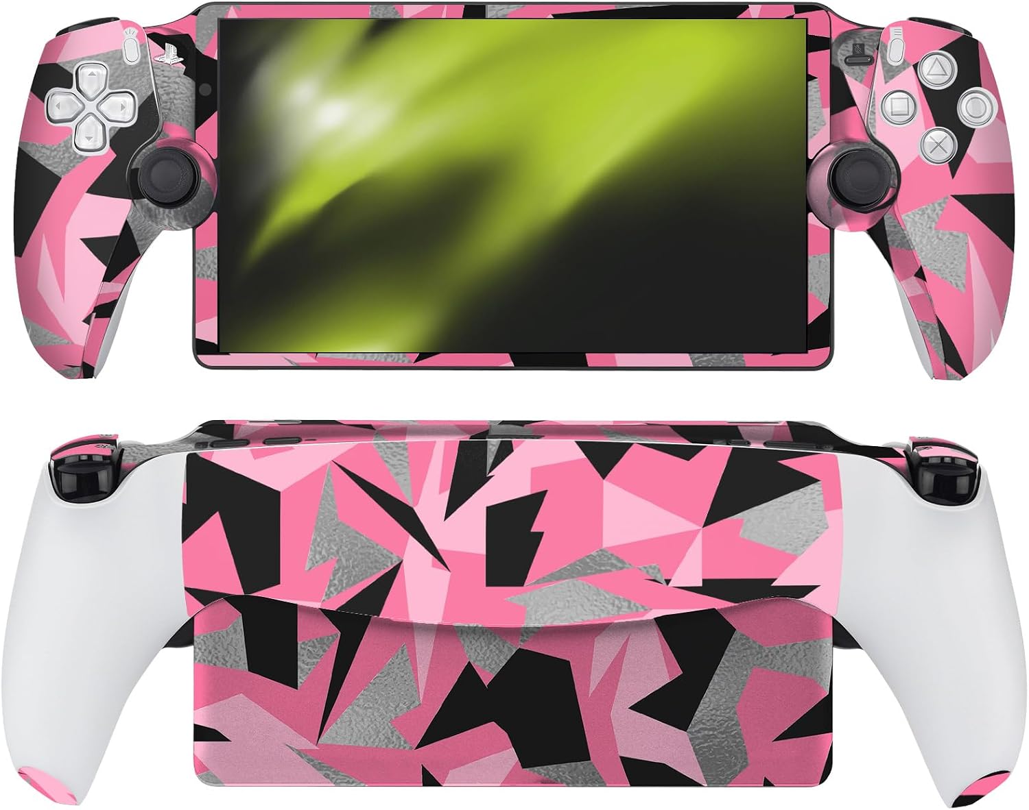 Head Case Designs Pink Camo Camouflage Vinyl Sticker Skin Decal Cover Compatible with Sony PS5 PlayStation PS Portal