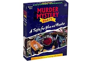 Wine Board Game: A Taste for Wine & Murder Mystery Party