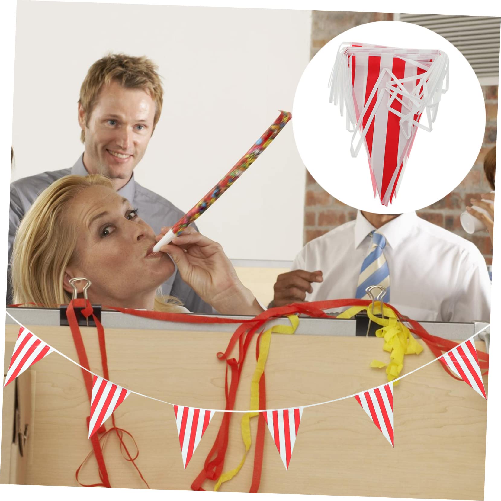 UPKOCH 3 Set O Banner Da Appendere Al Carnevale Ghirlanda Di Fiori Per Decorazioni Di Compleanno Del Circo Bandiera Da Appendere Al Circo