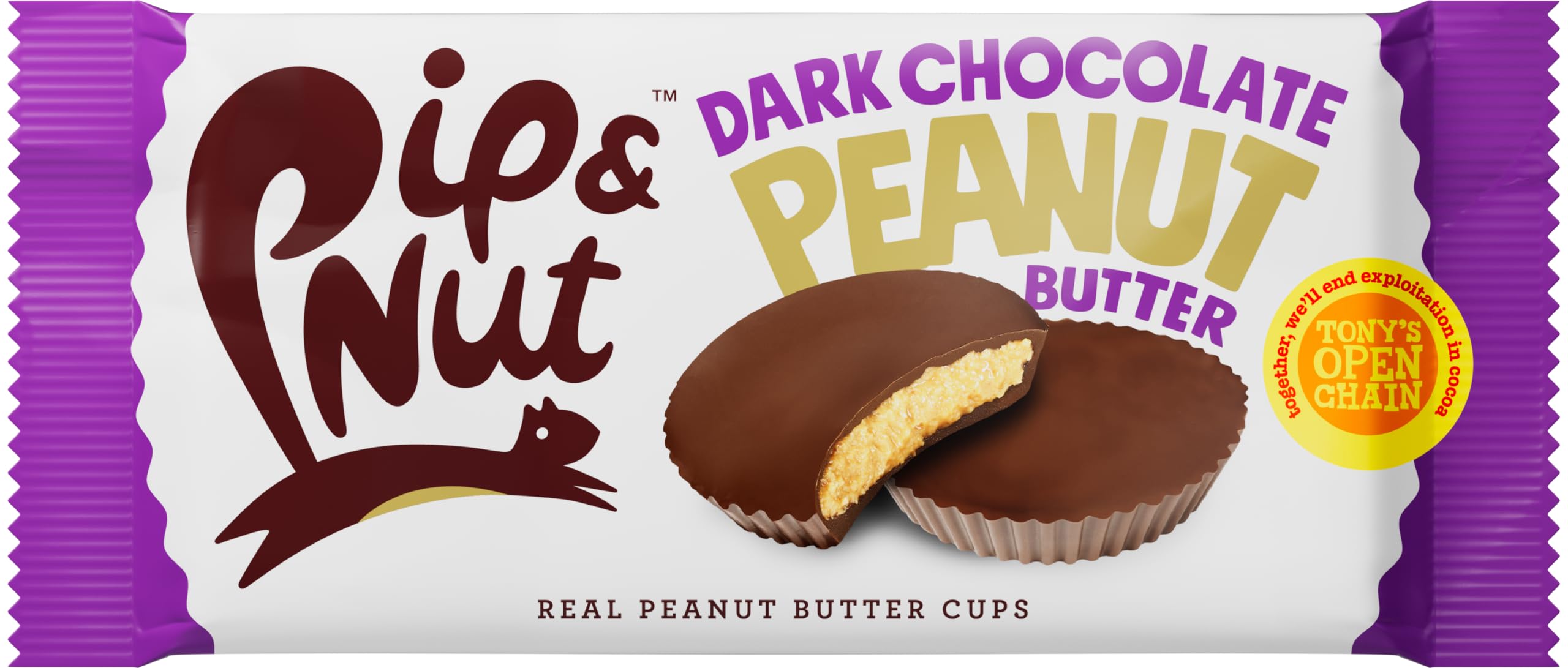 Pip & Nut Dark Chocolate Peanut Butter Cups 31G