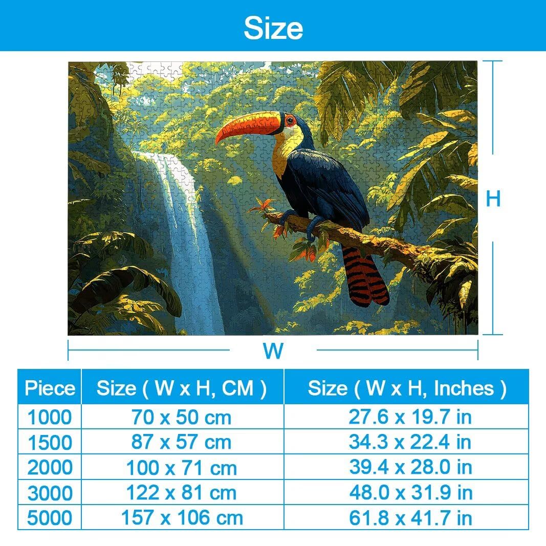 Puzzle Tropicale, Puzzle 1000 Pezzi per Adulti, Regalo Donna/Uomo -2425