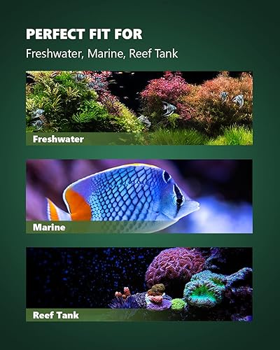 Miniatura 5 de Atlantic Series WP-10000 Wave Maker para acuario, DC 24V 20W 2642 GPH (10000 LH) Powerhead, potente pero silenciosa bomba de onda sinusoidal