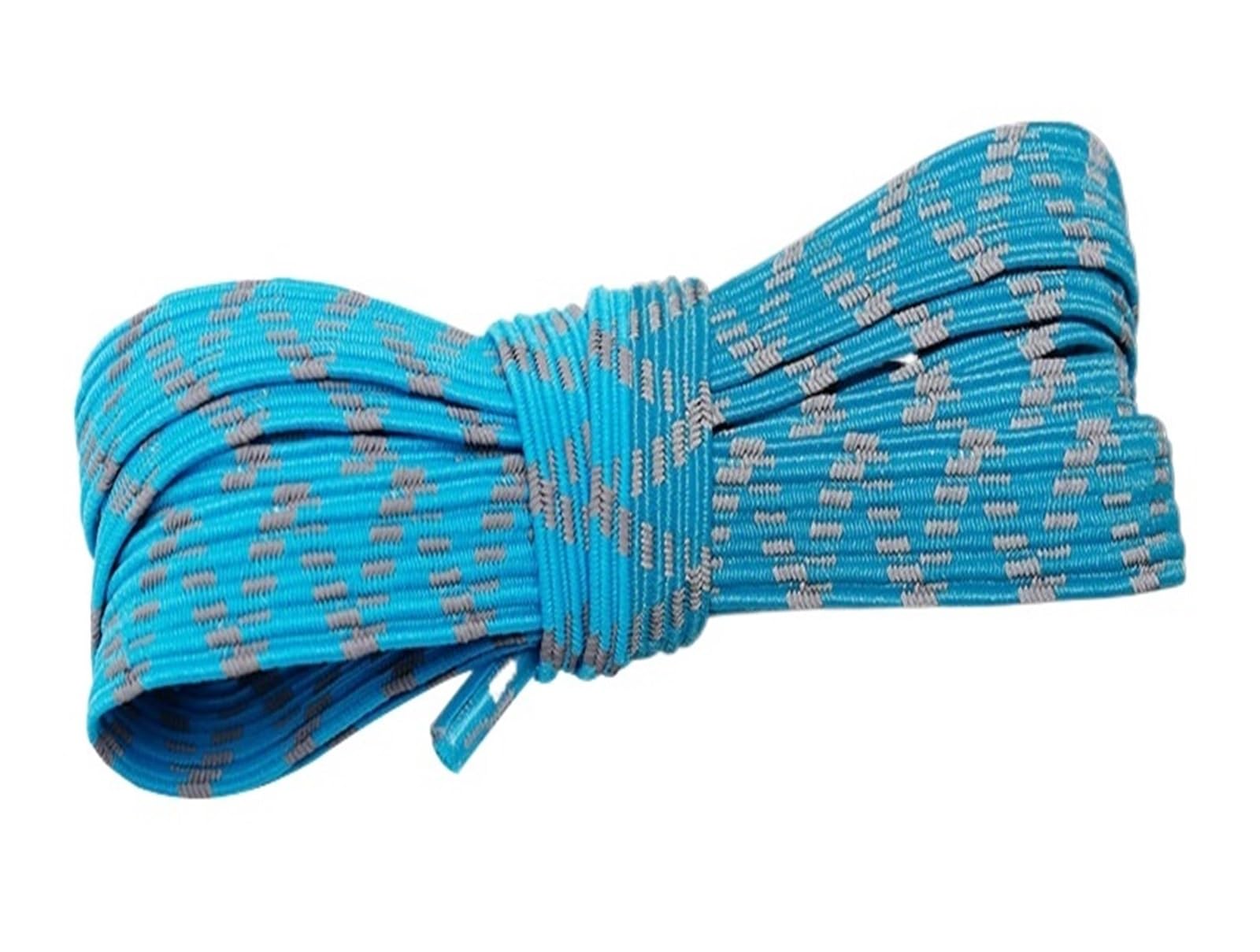 Cordones, Cordones Luminosos for Zapatillas de Deporte, Cordones elásticos for Botas Hockey sobre Hielo, Planos Reflectantes Ajustables maleables(3336 Blue-3m,200cm)