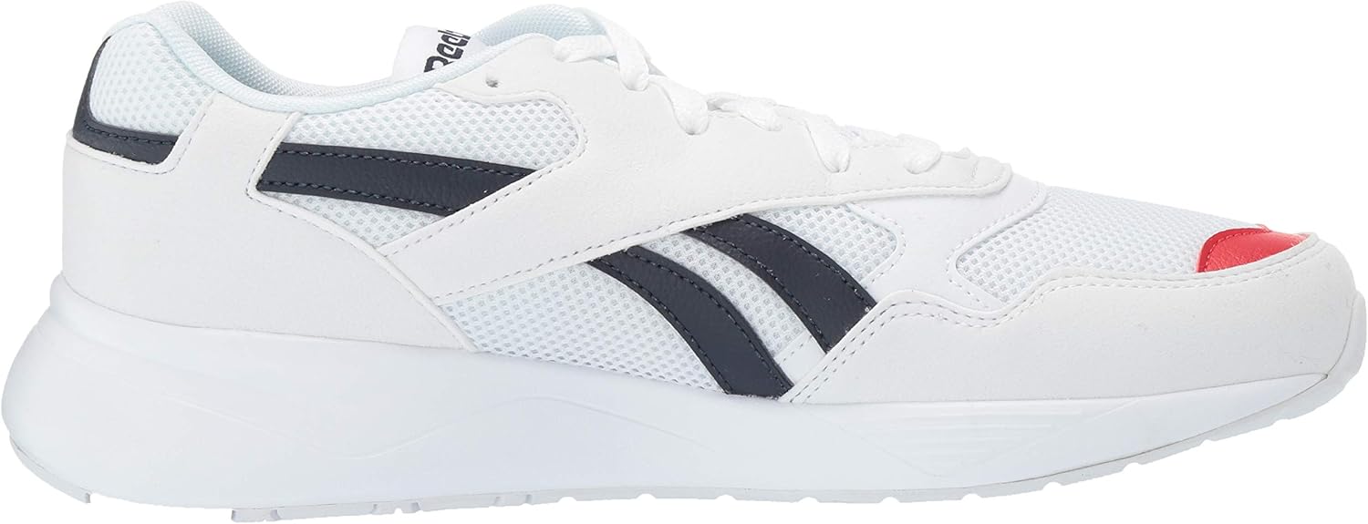 Reebok Men's Royal Dashonic 11 White/Collegiate Navy/Primal Red