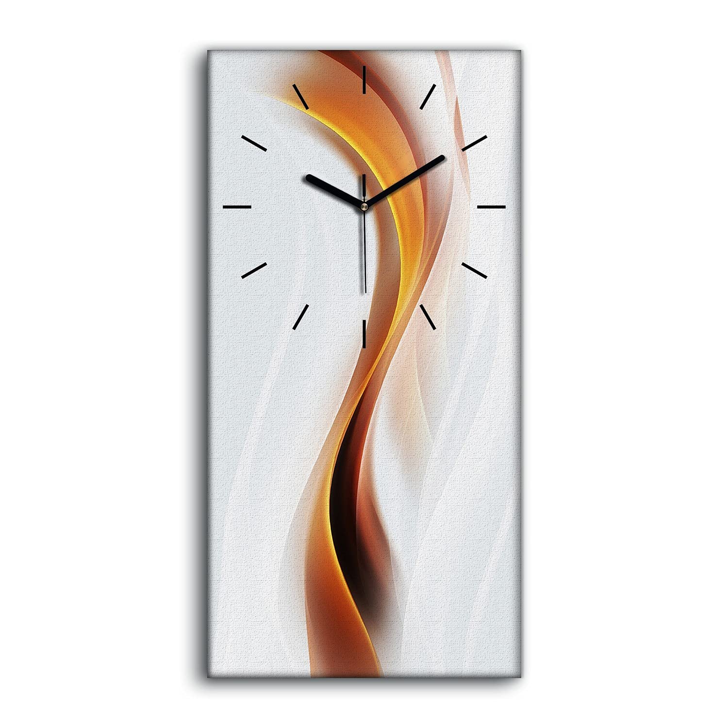 Horloge sur Toile sans Tic-Tac pour Supprimer les Bruits Nocturnes dans la Chambre